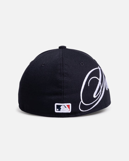 New Era New York Yankees 'MLB Side Script 59FIFTY Fitted Navy