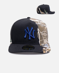 New Era New York Yankees 'Split Realtree' 59FIFTY Fitted Black