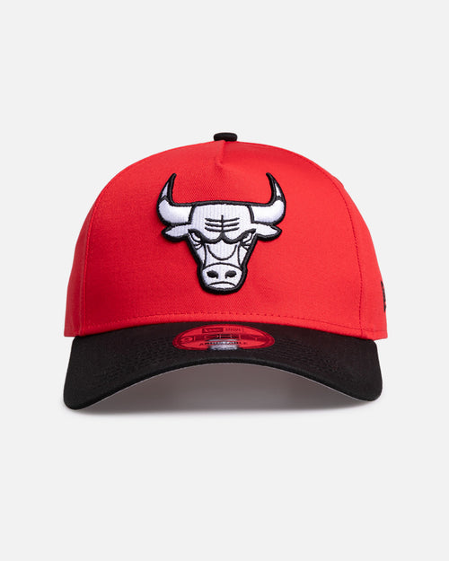 New Era Chicago Bulls 'Two-Tone' 9FORTY A-Frame Snapback Red/Black