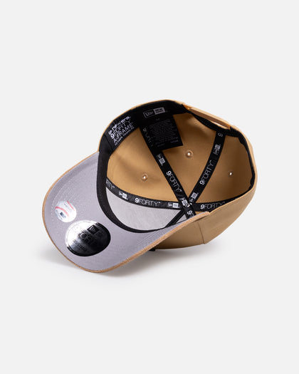 New Era Chicago Bulls 'Suede Visor' 9FORTY A-Frame Snapback Bronze