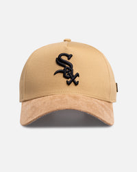 New Era Chicago White Sox 'Suede Visor' 9FORTY A-Frame Snapback Bronze