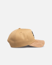 New Era Chicago White Sox 'Suede Visor' 9FORTY A-Frame Snapback Bronze