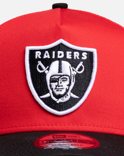 New Era Las Vegas Raiders 'Two-Tone' 9FORTY A-Frame Snapback Red/Black