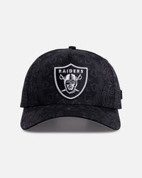 New Era Las Vegas Raiders 'Black Tonal' 9FORTY A-Frame Snapback Black