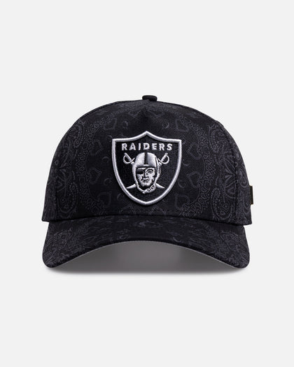 New Era Las Vegas Raiders 'Black Tonal' 9FORTY A-Frame Snapback Black