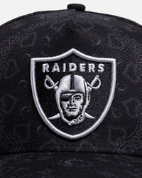 New Era Las Vegas Raiders 'Black Tonal' 9FORTY A-Frame Snapback Black