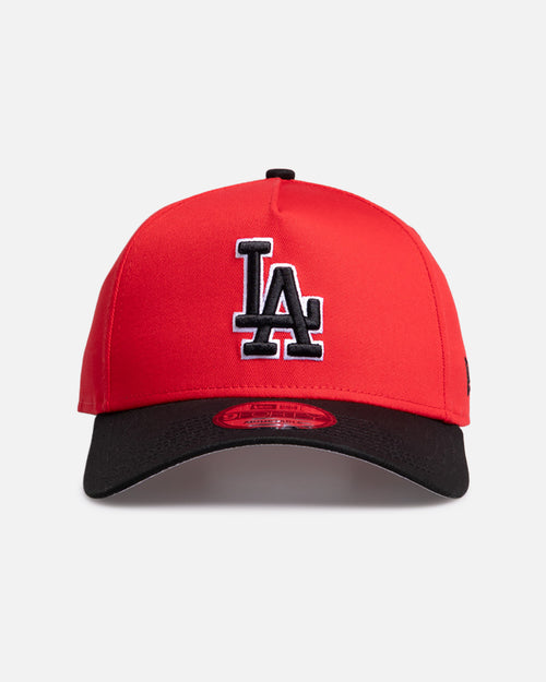 New Era Los Angeles Dodgers 'Two-Tone' 9FORTY A-Frame Snapback Red/Black