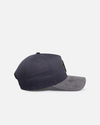 New Era New York Yankees 'Suede Visor' 9FORTY A-Frame Snapback Graphite