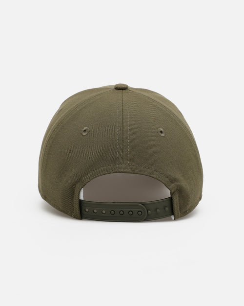 New Era Los Angeles Angels 'Easy Olive' 9FORTY A-Frame Snapback Olive