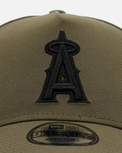 New Era Los Angeles Angels 'Easy Olive' 9FORTY A-Frame Snapback Olive
