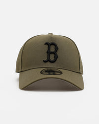 New Era Boston Red Sox 'Easy Olive' 9FORTY A-Frame Snapback Olive