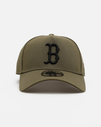 New Era Boston Red Sox 'Easy Olive' 9FORTY A-Frame Snapback Olive