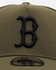 New Era Boston Red Sox 'Easy Olive' 9FORTY A-Frame Snapback Olive