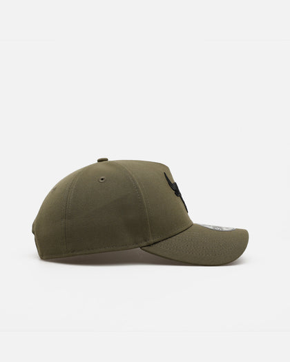 New Era Chicago Bulls 'Easy Olive' 9FORTY A-Frame Snapback Olive