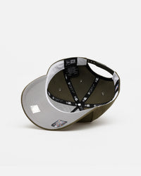 New Era Chicago Bulls 'Easy Olive' 9FORTY A-Frame Snapback Olive