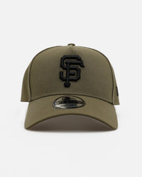New Era San Francisco Giants 'Easy Olive' 9FORTY A-Frame Snapback Olive