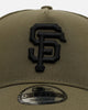 New Era San Francisco Giants 'Easy Olive' 9FORTY A-Frame Snapback Olive