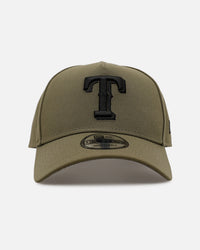 New Era Texas Rangers 'Easy Olive' 9FORTY A-Frame Snapback Olive