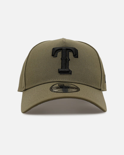 New Era Texas Rangers 'Easy Olive' 9FORTY A-Frame Snapback Olive