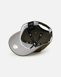 New Era Texas Rangers 'Easy Olive' 9FORTY A-Frame Snapback Olive