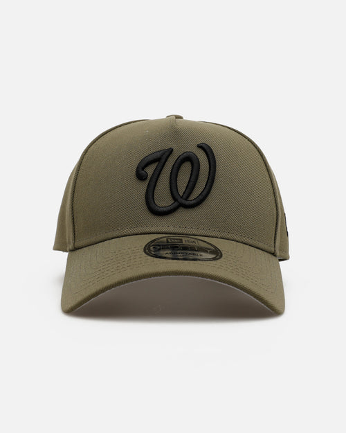 New Era Washington Nationals 'Easy Olive' 9FORTY A-Frame Snapback Olive