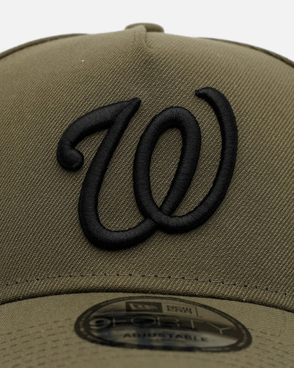 New Era Washington Nationals 'Easy Olive' 9FORTY A-Frame Snapback Olive