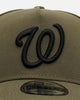 New Era Washington Nationals 'Easy Olive' 9FORTY A-Frame Snapback Olive