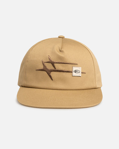 Loiter Hybrid Snapback Cap Khaki
