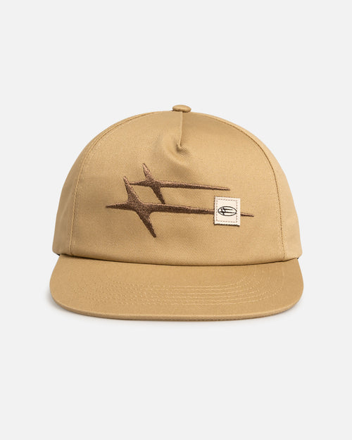 Loiter Hybrid Snapback Cap Khaki