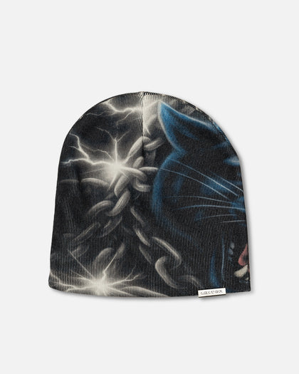 Loiter Airbrush Panther Skully Black