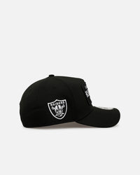 New Era Las Vegas Raiders 'Gothic Patch' 9FORTY A-Frame Snapback Black