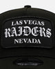 New Era Las Vegas Raiders 'Gothic Patch' 9FORTY A-Frame Snapback Black