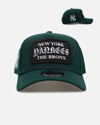 New Era New York Yankees 'Gothic Patch' 9FORTY A-Frame Snapback Green