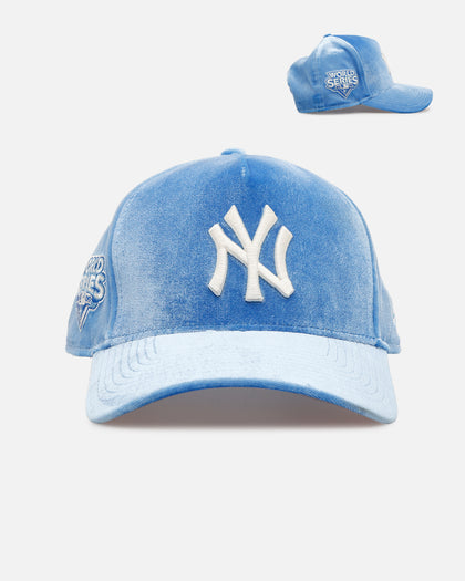 New Era New York Yankees 'Sky Velvet' 9FORTY A-Frame Snapback Sky Blue