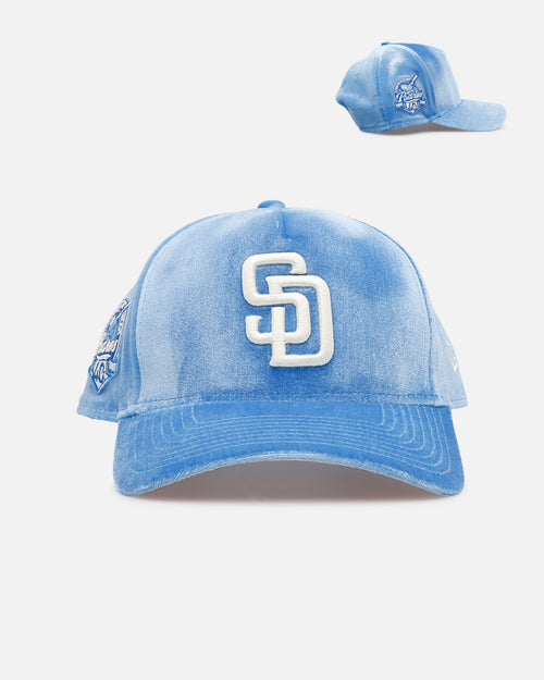 New Era San Diego Padres 'Sky Velvet' 9FORTY A-Frame Snapback Sky Blue