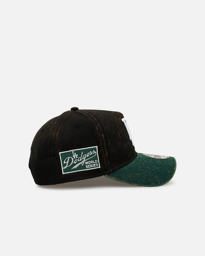 New Era Los Angeles Dodgers 'Washed Green 2.0' 9FORTY A-Frame Snapback Black/Green