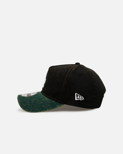 New Era Los Angeles Dodgers 'Washed Green 2.0' 9FORTY A-Frame Snapback Black/Green