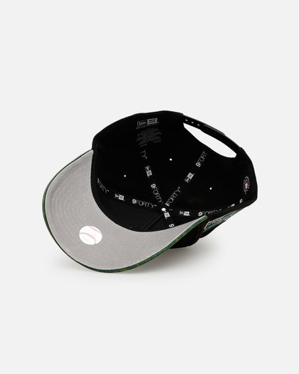 New Era Los Angeles Dodgers 'Washed Green 2.0' 9FORTY A-Frame Snapback Black/Green
