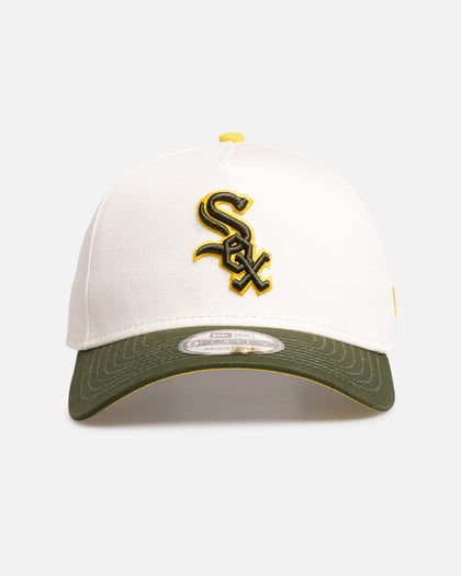New Era Chicago White Sox 'Chrome Rig' 9FORTY A-Frame Snapback White/Yellow