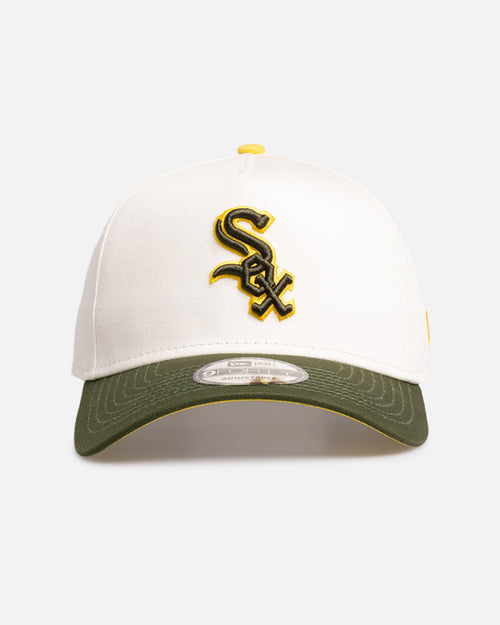 New Era Chicago White Sox 'Chrome Rig' 9FORTY A-Frame Snapback White/Yellow