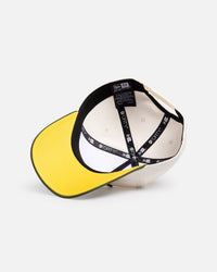 New Era Los Angeles Dodgers 'Chrome Rig' 9FORTY A-Frame Snapback White/Yellow