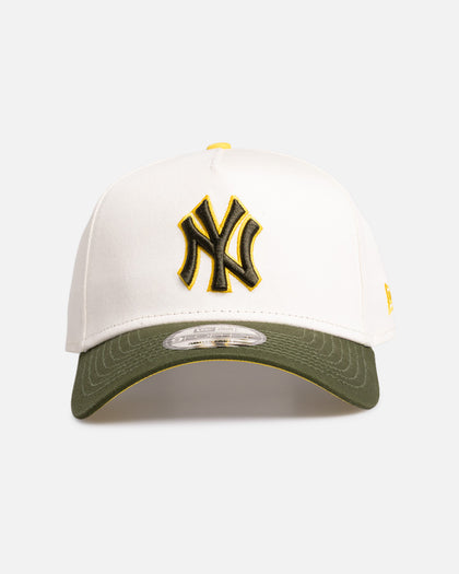 New Era New York Yankees 'Chrome Rig' 9FORTY A-Frame Snapback White/Yellow