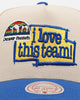 Mitchell & Ness Denver Nuggets 'Love' Pro Pinch Snapback OTC