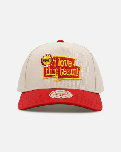 Mitchell & Ness Houston Rockets 'Love' Pro Pinch Snapback OTC