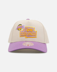 Mitchell & Ness Los Angeles Lakers 'Love' Pro Pinch Snapback OTC