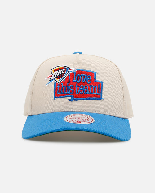 Mitchell & Ness Oklahoma City Thunder 'Love' Pro Pinch Snapback OTC