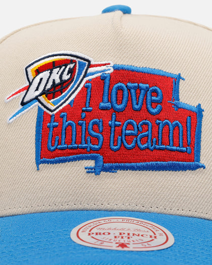 Mitchell & Ness Oklahoma City Thunder 'Love' Pro Pinch Snapback OTC