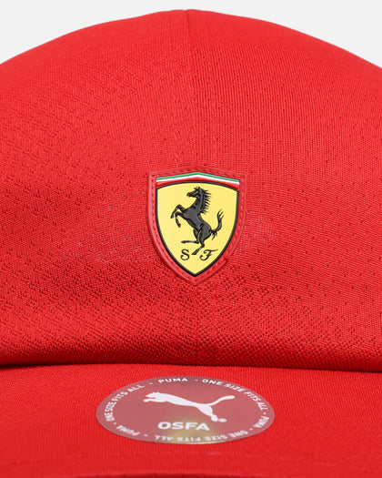 Puma X Scuderia Ferrari 4 Panel Snapback Cap Rossa Corsa
