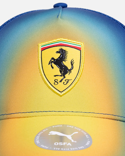Puma Ferrari Miami Trucker Cap Speed Yellow