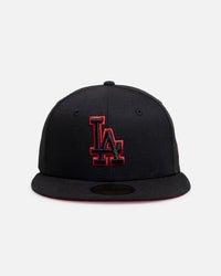 New Era Los Angeles Dodgers 'Black Pop' 59FIFTY Fitted Black